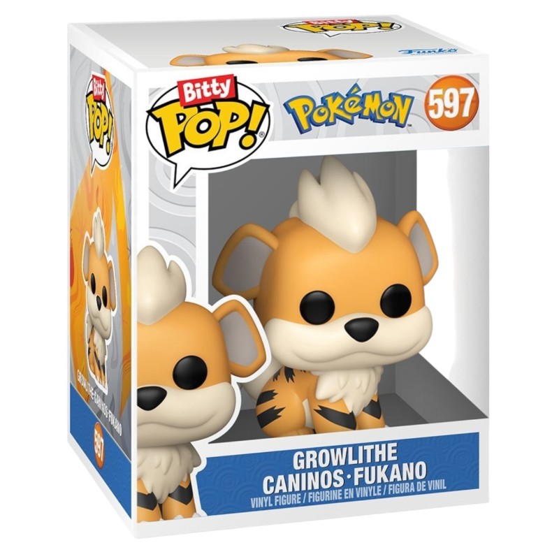 Funko Bitty POP Pokemon 4-Pack - Squirtle, Eevee, Growlithe, Psyduck