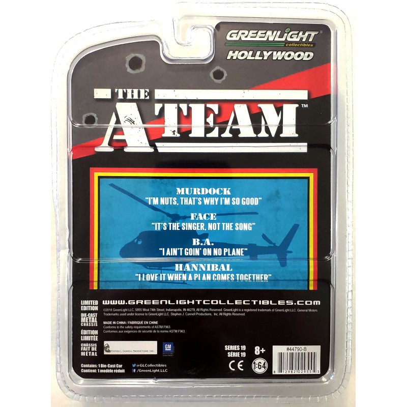 The A-Team (1983-87 TV Series) - 1983 B.A.'s GMC Vandura 1:64