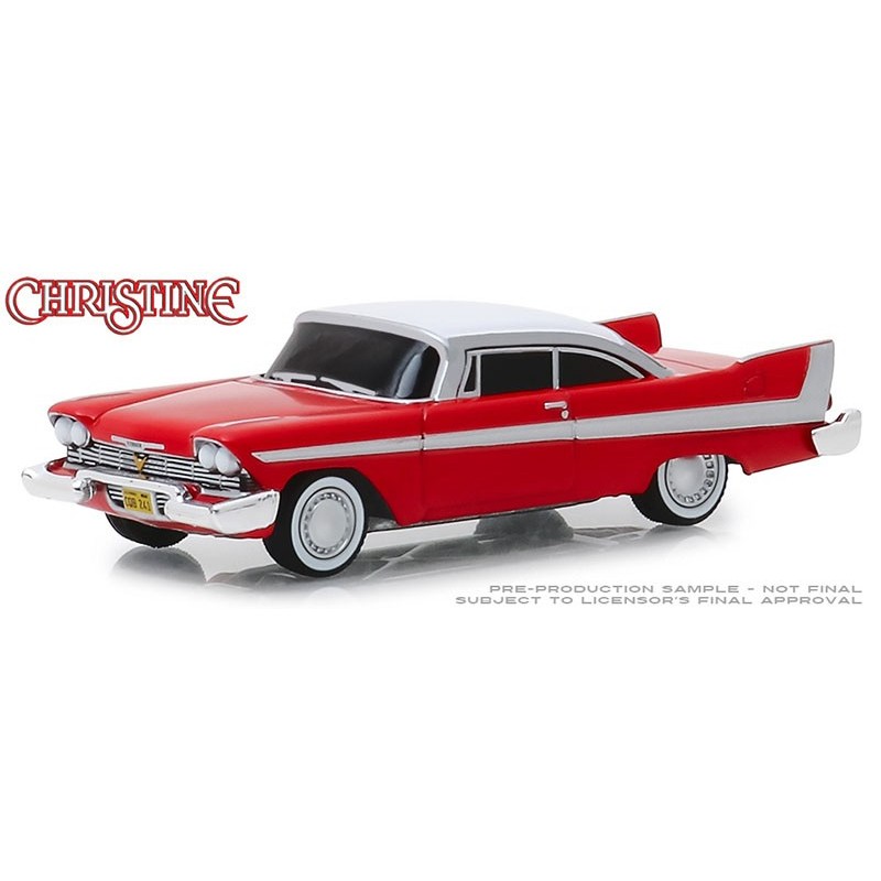 "Christine" (1983 Stephen King) - 1958 Plymouth Fury -1:64 - Limited Edition
