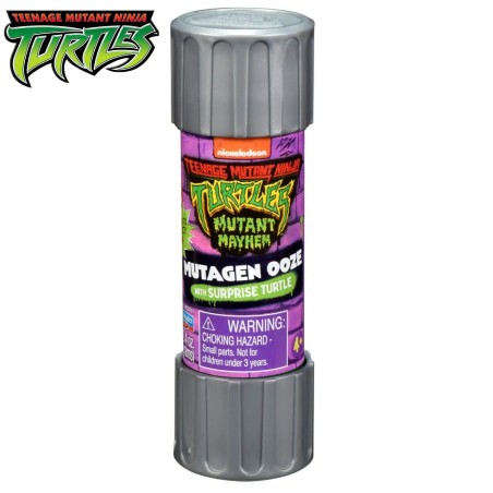 Teenage Mutant Ninja Turtles - Mutagen Ooze Cannister - With Surprise Turtle