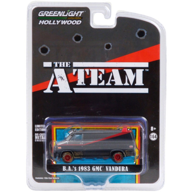 The A-Team (1983-87 TV Series) - 1983 B.A.'s GMC Vandura (weathered Version) 1:64
