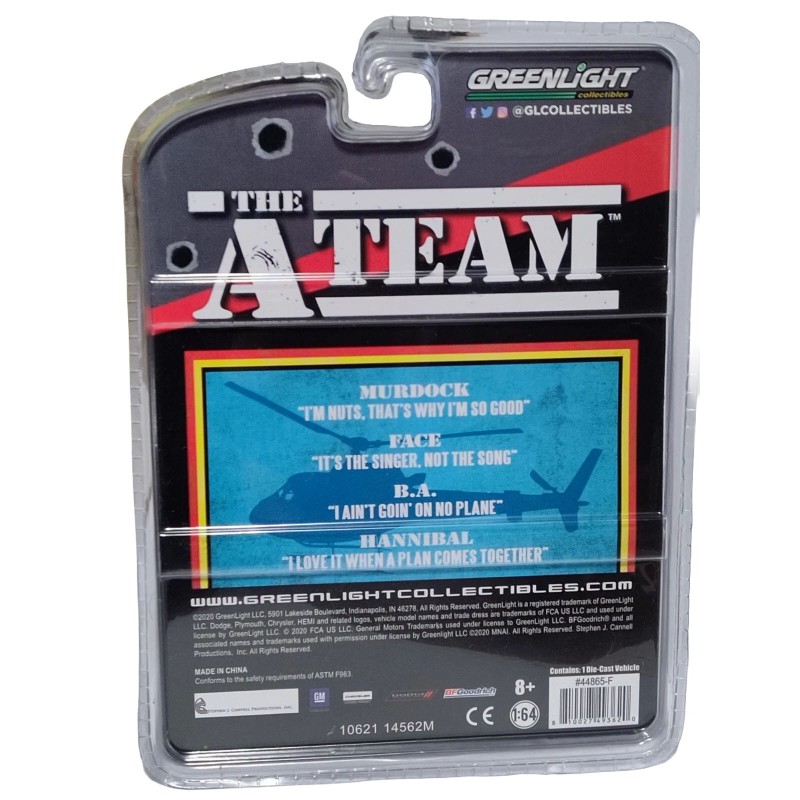 The A-Team (1983-87 TV Series) - 1983 B.A.'s GMC Vandura (weathered Version) 1:64