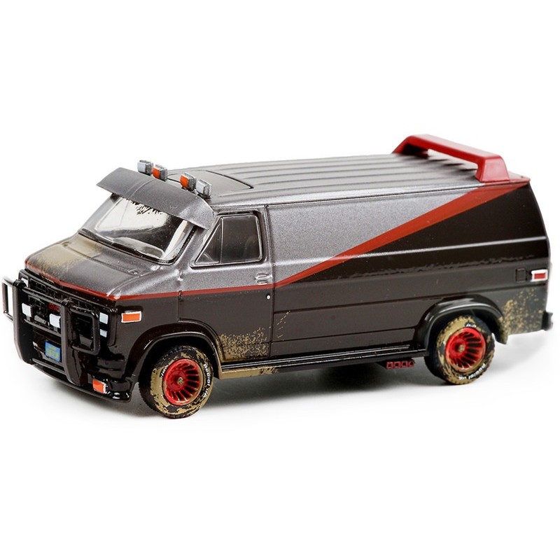 The A-Team (1983-87 TV Series) - 1983 B.A.'s GMC Vandura (weathered Version) 1:64