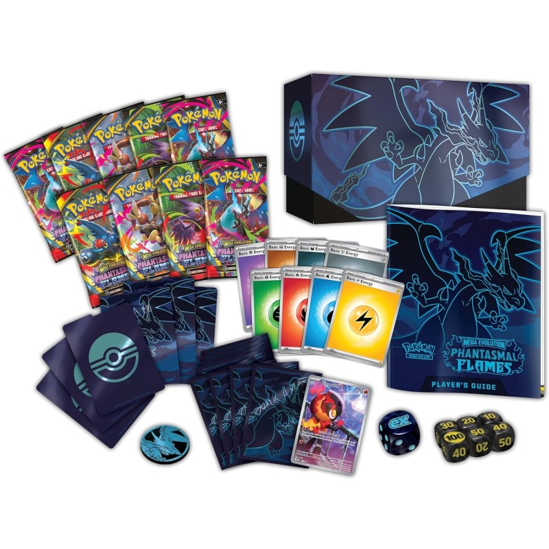 Pokemon Mega Evolution - Phantasmal Flames Elite Trainer Box ENG