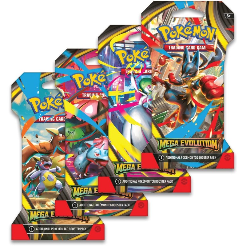 Pokemon Mega Evolution Sleeved Booster Pack ENG