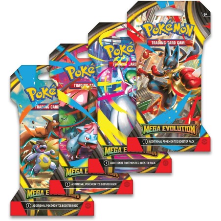 Pokemon Mega Evolution Sleeved Booster Pack ENG