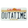 Back To The Future - Metal plate "OUTATIME"… | Collectibles Ninja