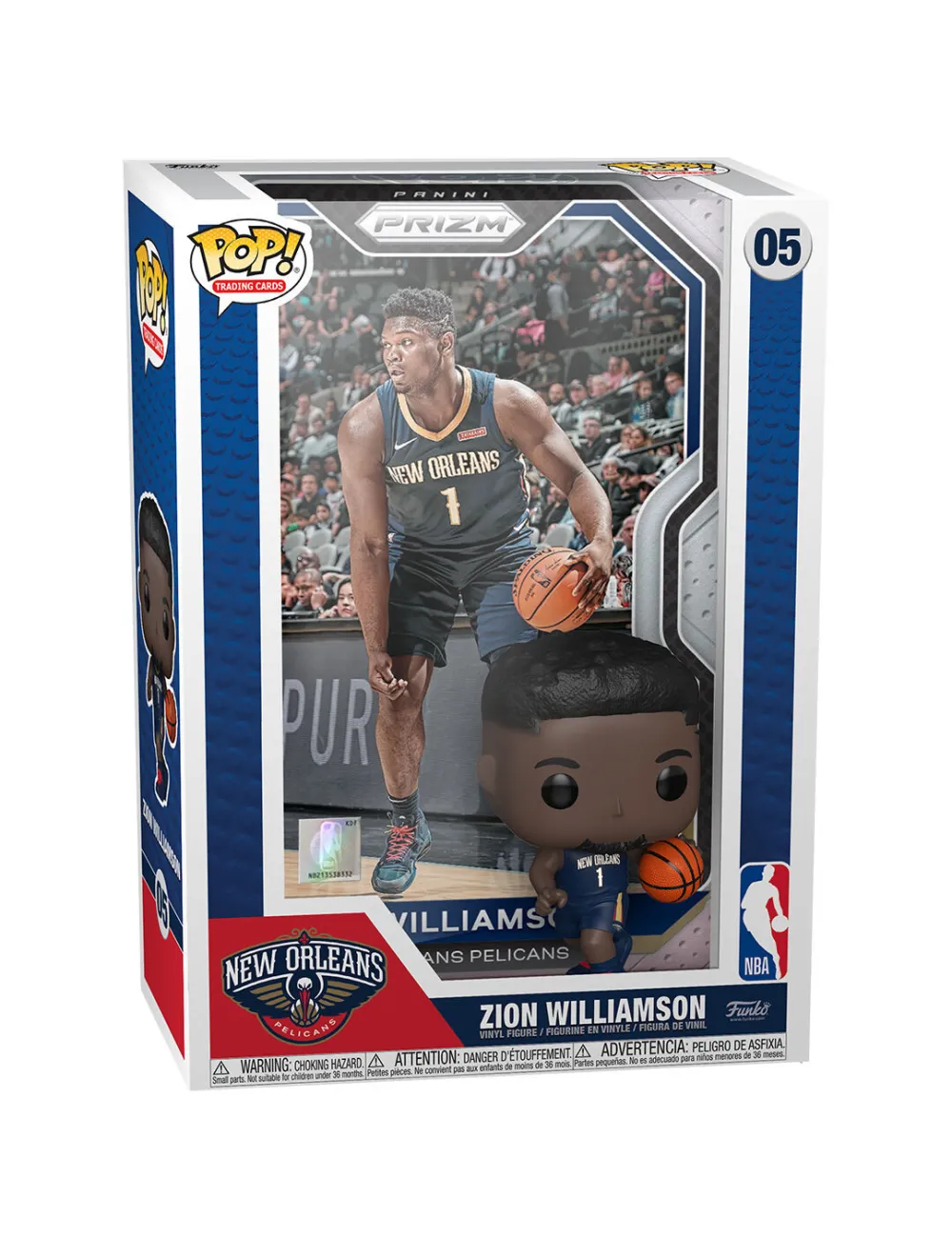 Funko Pop Trading Cards NBA Zion Williamson (05) | Collectibles Ninja