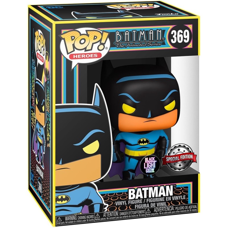 Funko POP Batman - Batman (369) Special Edition - Black Light Glow