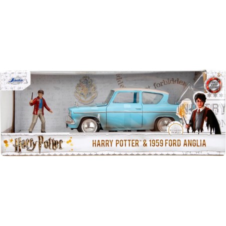 Harry Potter - 1959 Ford Anglia with Harry Potter Figure 1:24