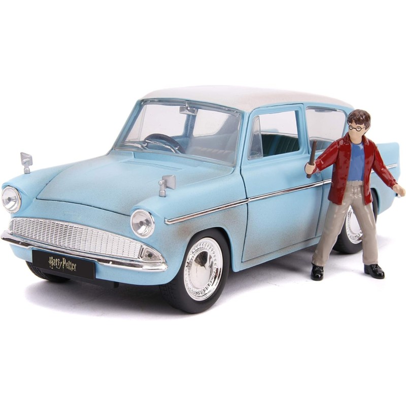 Harry Potter - 1959 Ford Anglia with Harry Potter Figure 1:24