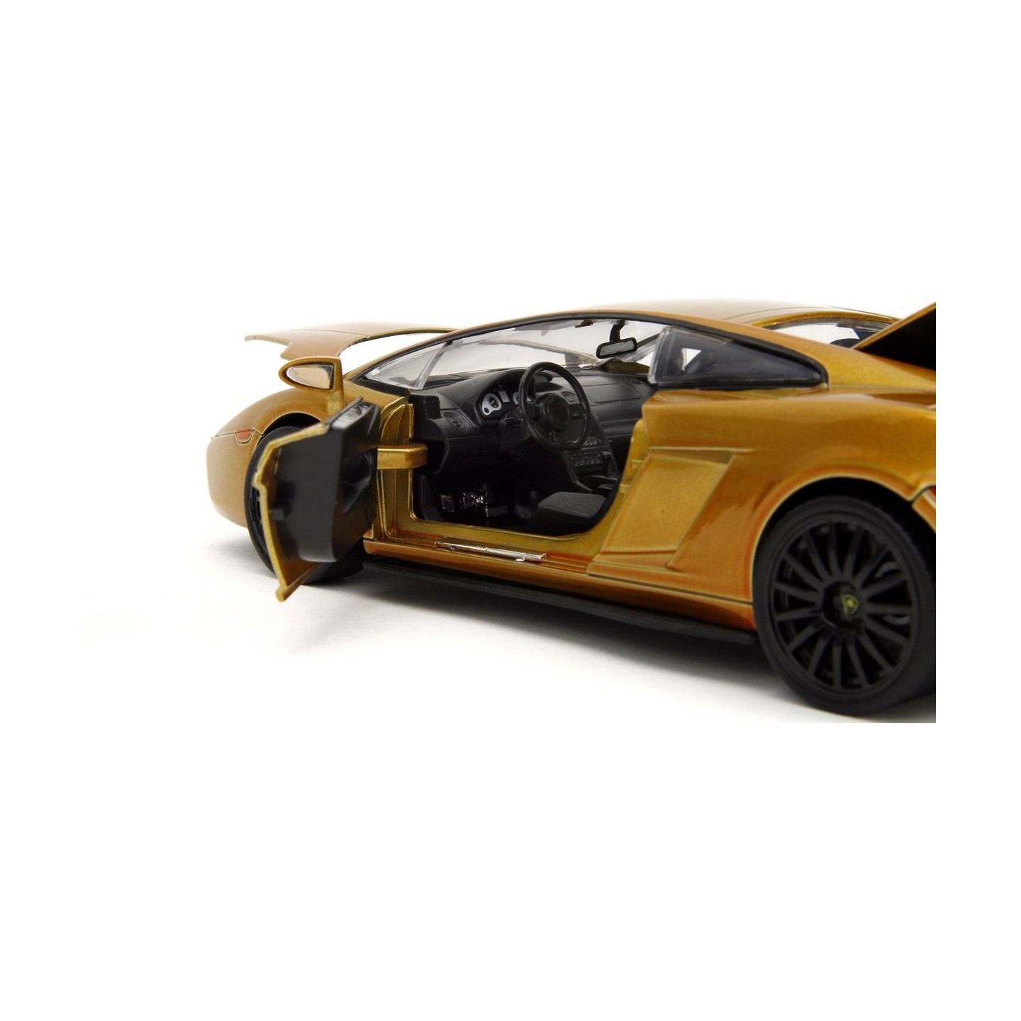 Fast & Furious Fast X 1:24 Gold Lamborghini Gallardo Coche Fundido a