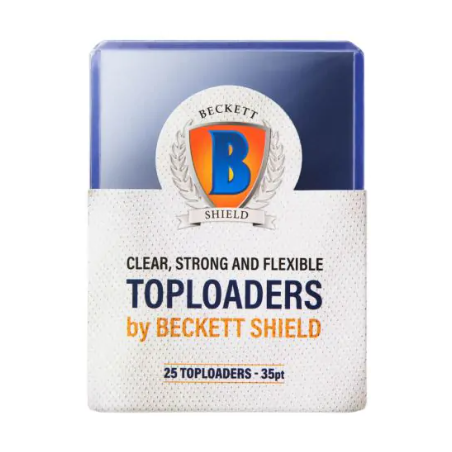 Becket - Toploaders by Becket Shield - 25 Toploaders 35pt