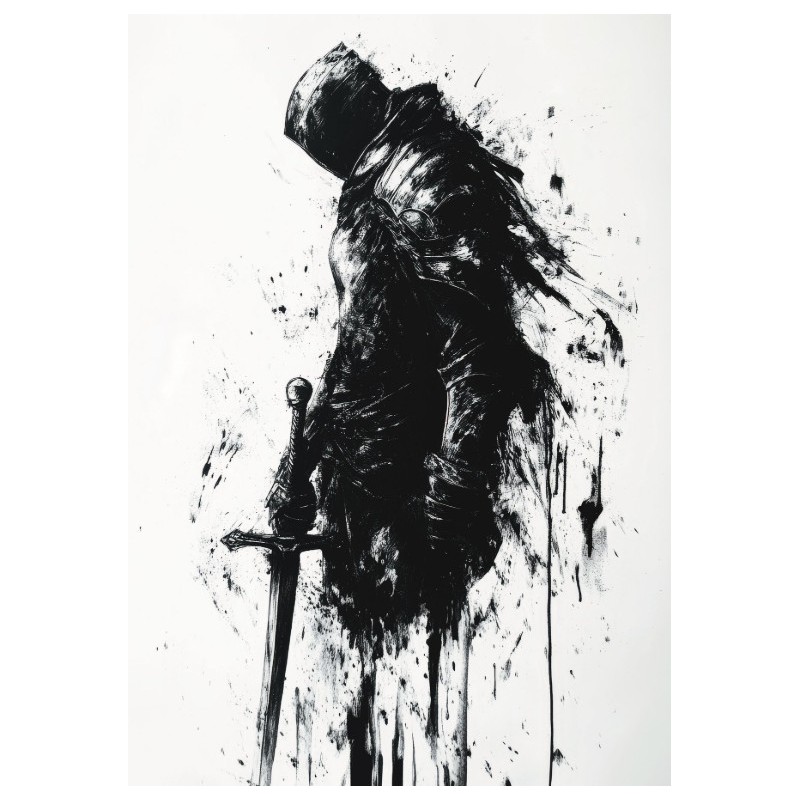 Dark Souls - Black Shadow By SDIMart - Limited Edition - Certificate - 29,7x42