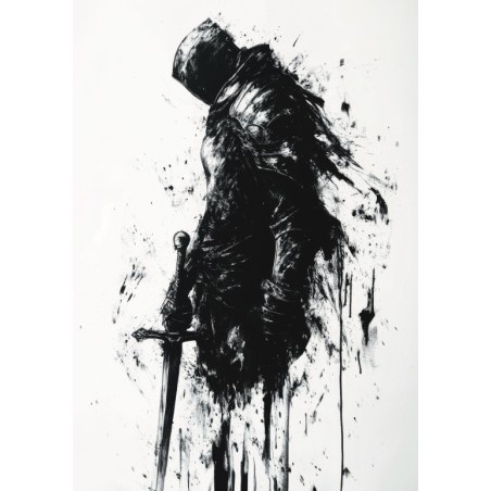 Dark Souls - Black Shadow By SDIMart - Limited Edition - Certificate - 29,7x42