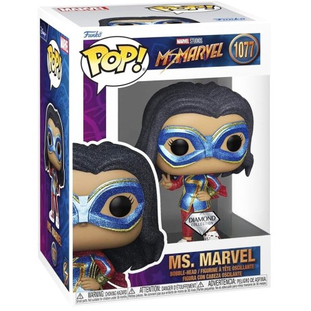 Funko POP Marvel - Ms. Marvel (1077) Special Edition Diamond Collection