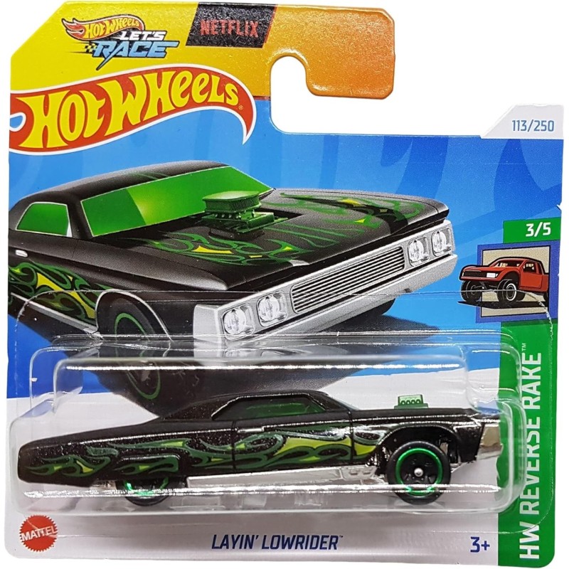 Hot Wheels - HW Reverse Rake - Layin' Lowrider - HTB91 - 1:64