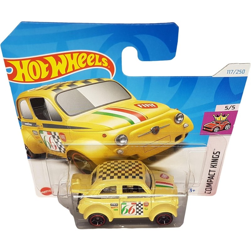 Hot Wheels - Compact Kings - '60S Fiat 500D Modificado - HTC20 - 1:64
