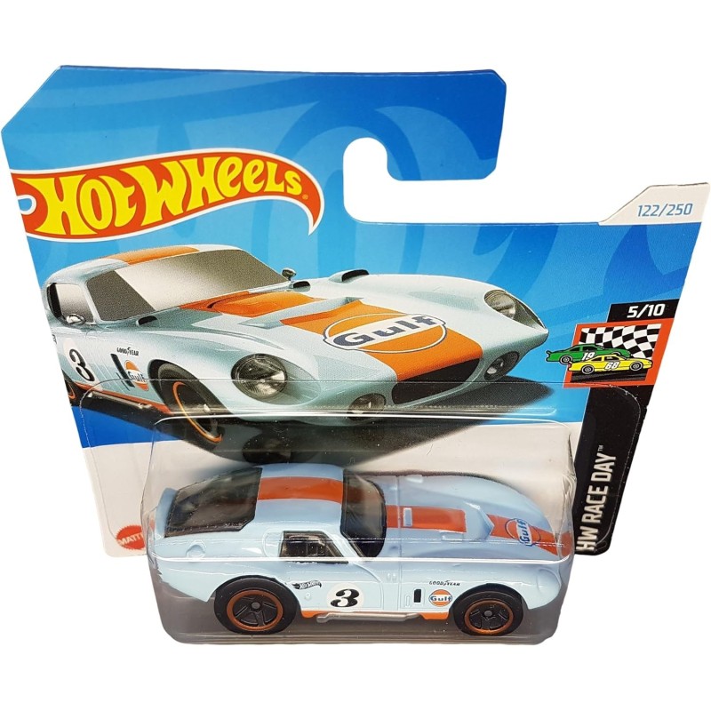 Hot Wheels - HW Race Day - Shelby Cobra "Daytona" Coupe - HTC77 - 1:64