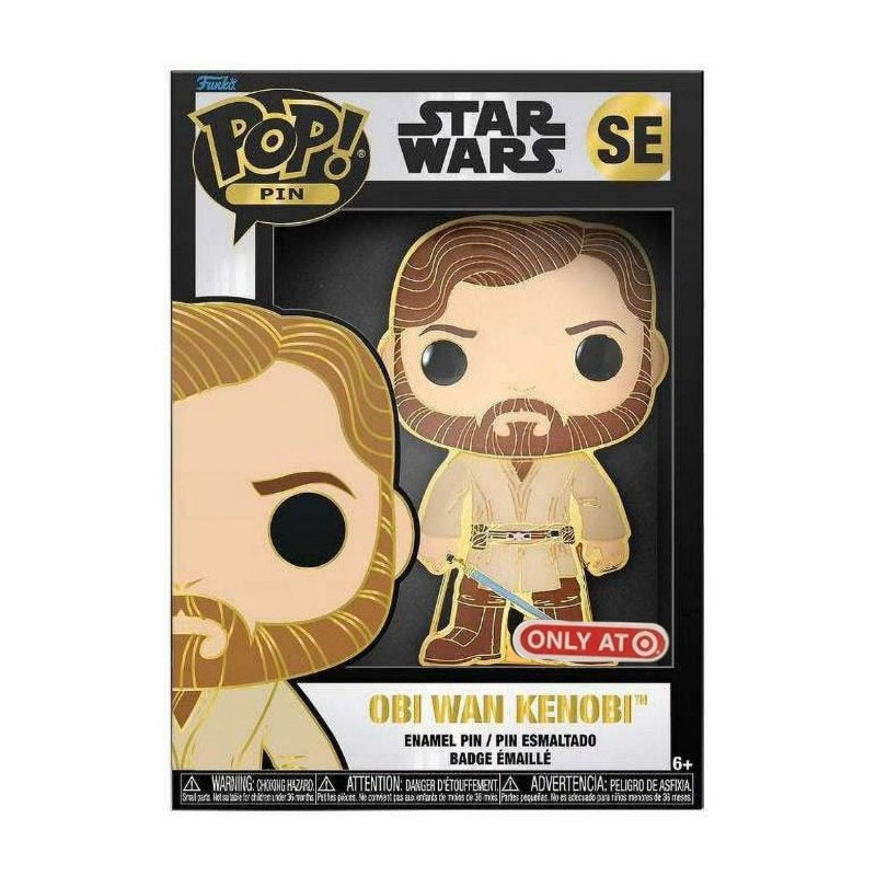 Funko POP Pin - Star Wars - Obi Wan Kenobi (SE) Target Exclusive