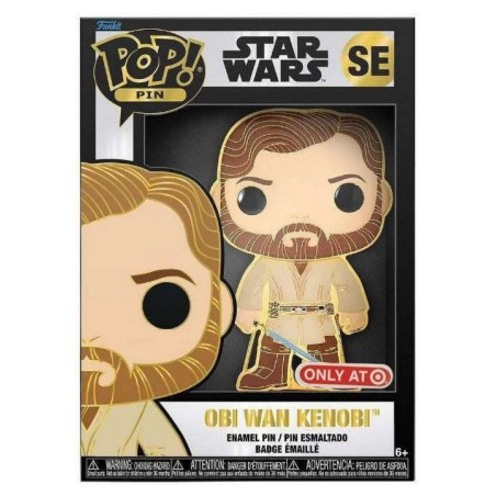 Funko POP Pin - Star Wars - Obi Wan Kenobi (SE) Target Exclusive