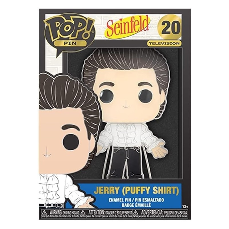 Funko POP Pin - Seinfeld - Jerry (Puffy Shirt) (20)