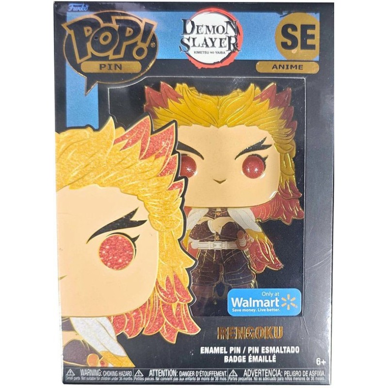 Funko POP Pin - Demon Slayer - Rengoku (SE) Walmart Exclusive