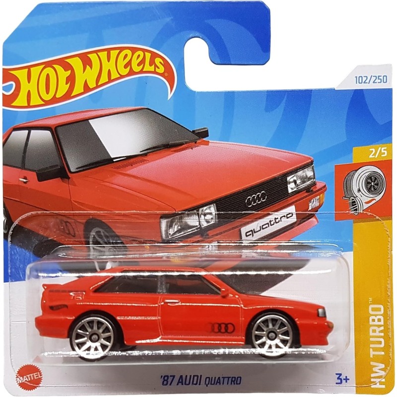 Hot Wheels - HW Turbo - '87 Audi Quattro - HRY55 - 1:64