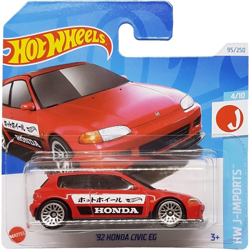 Hot Wheels - HW J-Imports - '92 Honda Civic EG - HTC43 - 1:64
