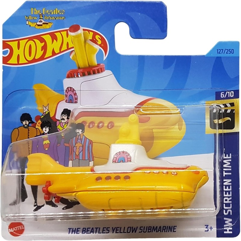Hot Wheels - HW Screen Time - The Beatles Yellow Submarine - HKH12 - 1:64
