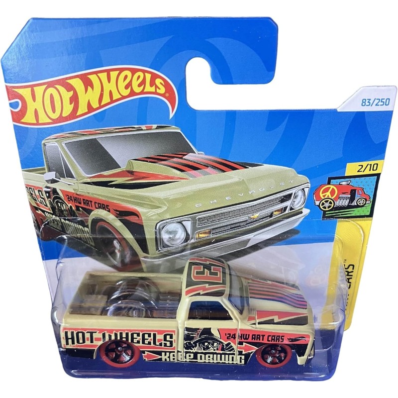 Hot Wheels - HW Art Cars - '67 Chevy C10 - HTB72 - 1:64