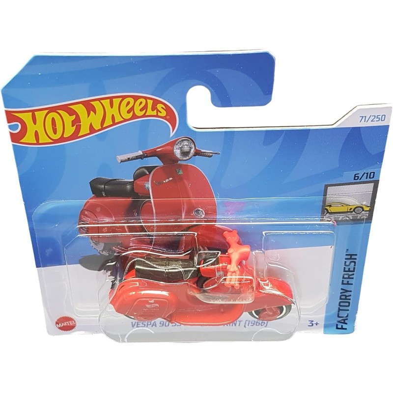 Hot Wheels - Factory Fresh - Vespa 90 SS Super Sprint (1966) - HRY52 - 1:64