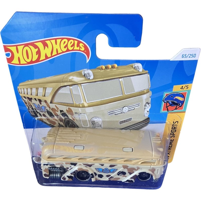 Hot Wheels - HW Xtreme Sports - Surfin' School Bus - HTB99 - 1:64