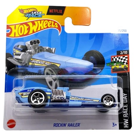 Hot Wheels - HW Race Day - Rockin' Railer - HTC75 - 1:64