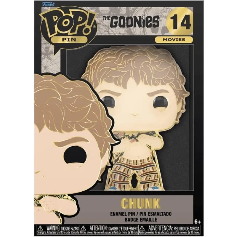 Funko POP Pin - The Goonies - Chunk (14) | Collectibles Ninja