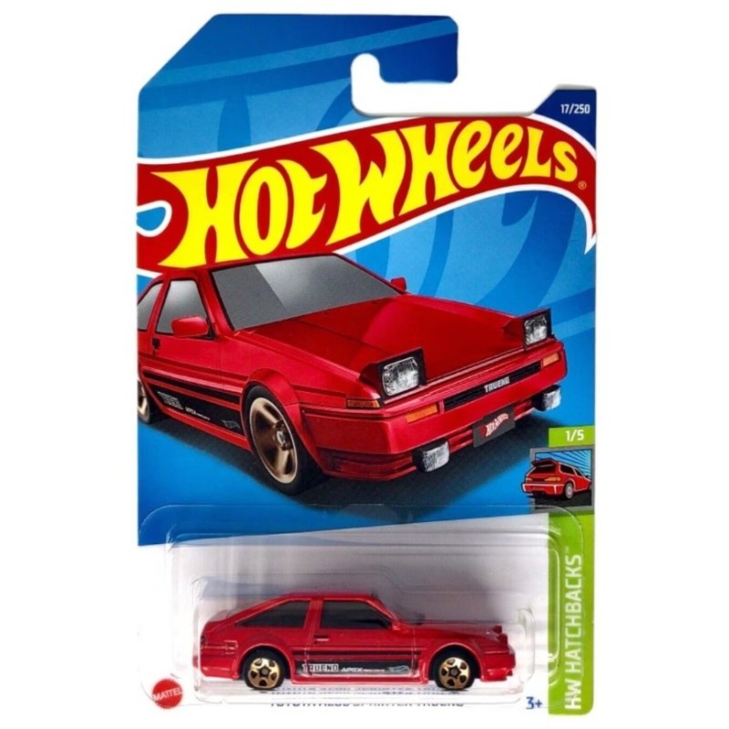 Hot Wheels - HW Hatchbacks - Toyota AE86 Sprinter Trueno - HCW77 - 1:64