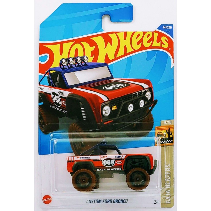 Hot Wheels - Baja Blazers - Custom Ford Bronco - HCV15 - 1:64