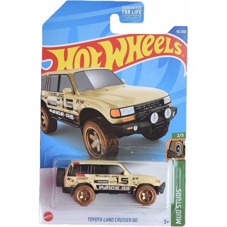 Hot Wheels - Mud Studs - Toyota Land Cruiser 80 - HCT64 - M7C8