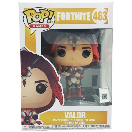 Funko POP Fortnite - Valor (463) with Fortnite QR Code