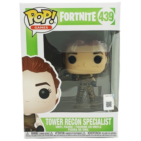 Funko POP Fortnite - Tower Recon Specialist (439) with Fortnite QR Code