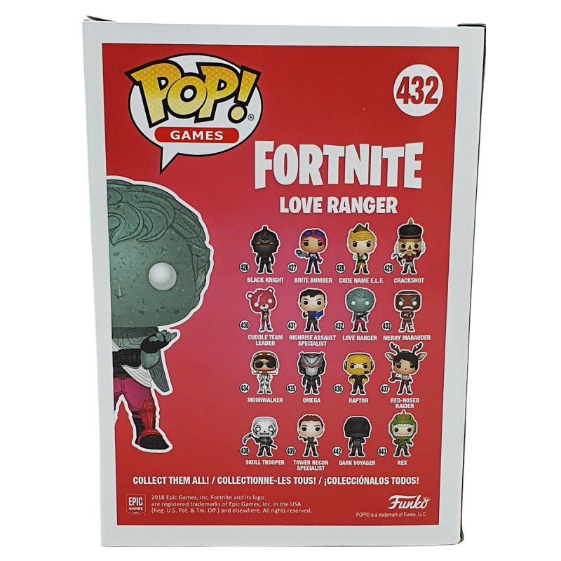 Funko POP Fortnite - Love Ranger (432) with Fortnite QR Code