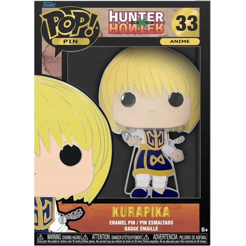 Funko POP Pin - Hunter X Hunter - Kurapika (33) | Collectibles Ninja