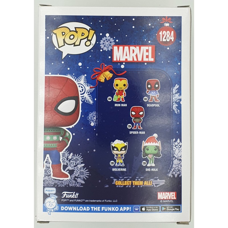 Funko POP Marvel - Holiday Spider-man (1284)