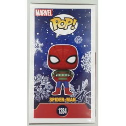 Funko POP Marvel - Holiday Spider-man (1284) | Collectibles Ninja