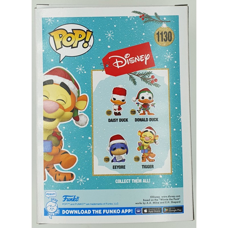 Funko POP Disney - Holiday Tigger (1130) Flocked - Special Edition