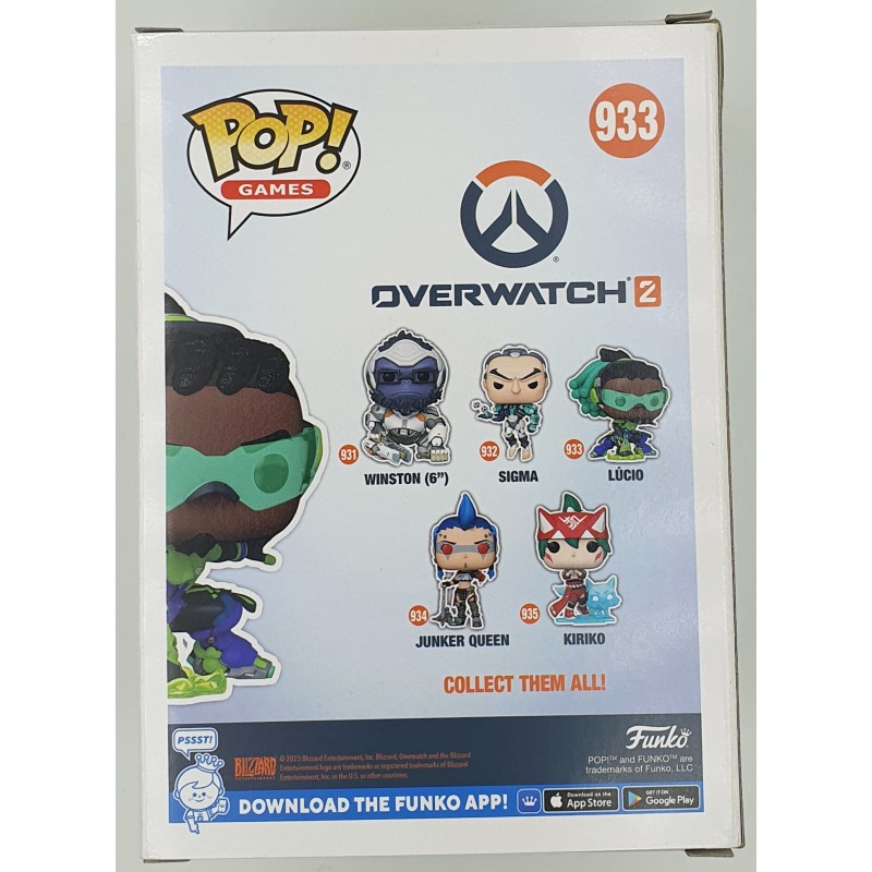 Funko POP Overwatch 2 - Lúcio (933)