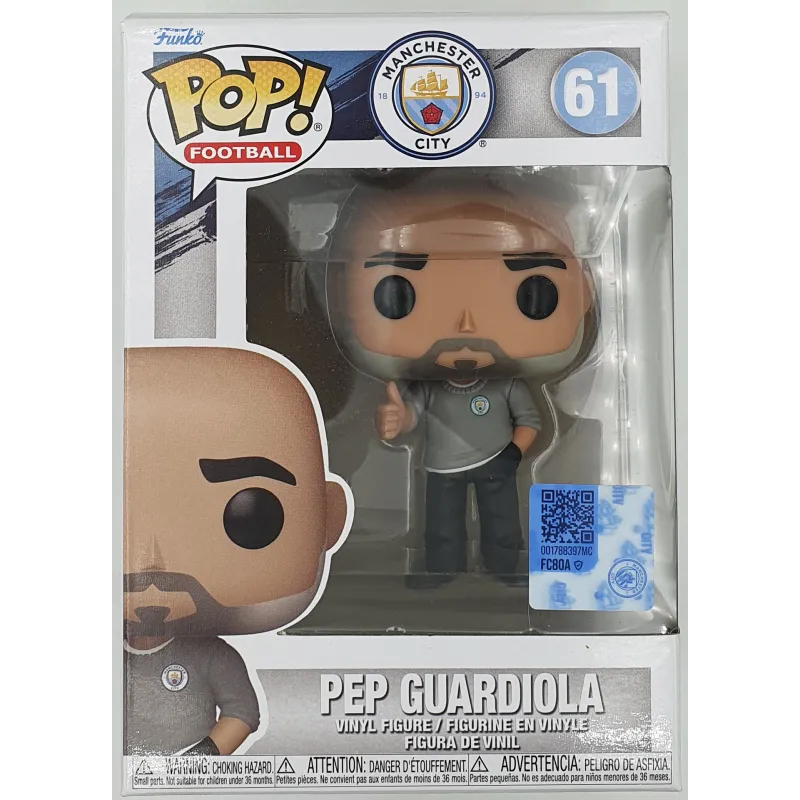 Funko POP Manchester City - Pep Guardiola (61) | Collectibles Ninja