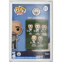 Funko POP Manchester City - Pep Guardiola (61) | Collectibles Ninja