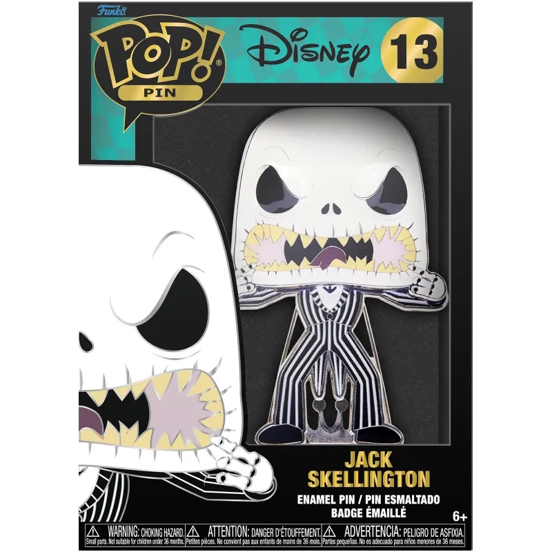 Funko POP Pin - Disney - Jack Skellington (13) | Collectibles Ninja