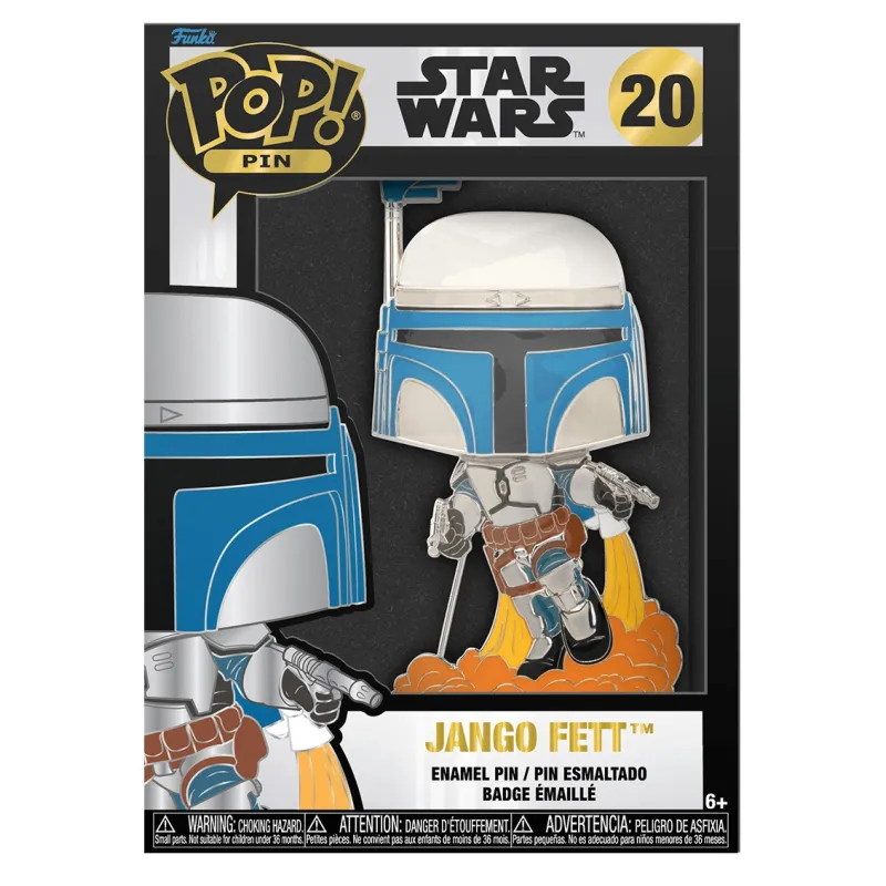 Funko POP Pin - Star Wars - Jango Fett (20) | Collectibles Ninja